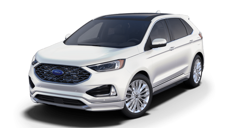 2020 Ford Edge Titanium Star White, 2.0L EcoBoost® Engine | Dickson Ford